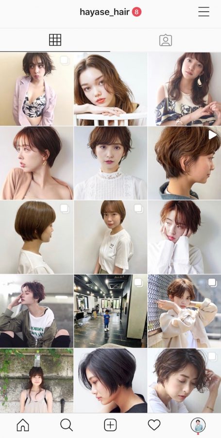ヘアスタイルの写真 巻かない髪 恵比寿の美容室 美容院 Nove Lina オフィシャルホームページ